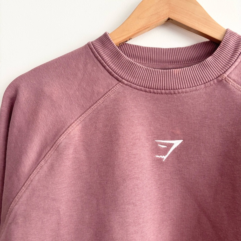 Gymshark Training Oversized Fleece Crewneck Sweatshirt - Picture 3 of 13